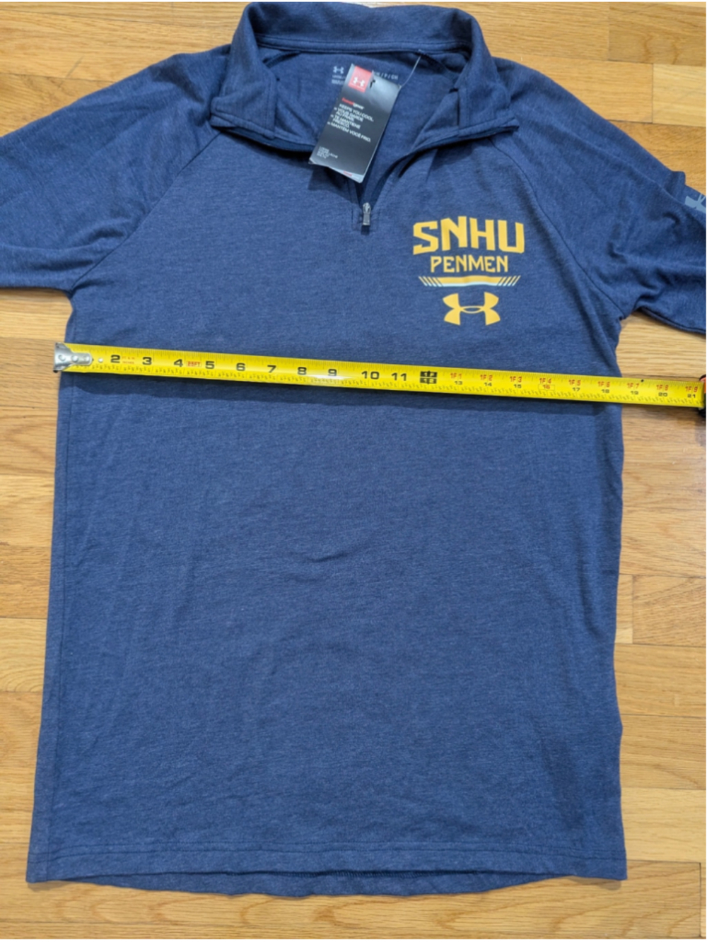 SNHU Penmen NWT Long Sleeve 1/4 zip shirt Small Under Armour - Picture 7 of 12